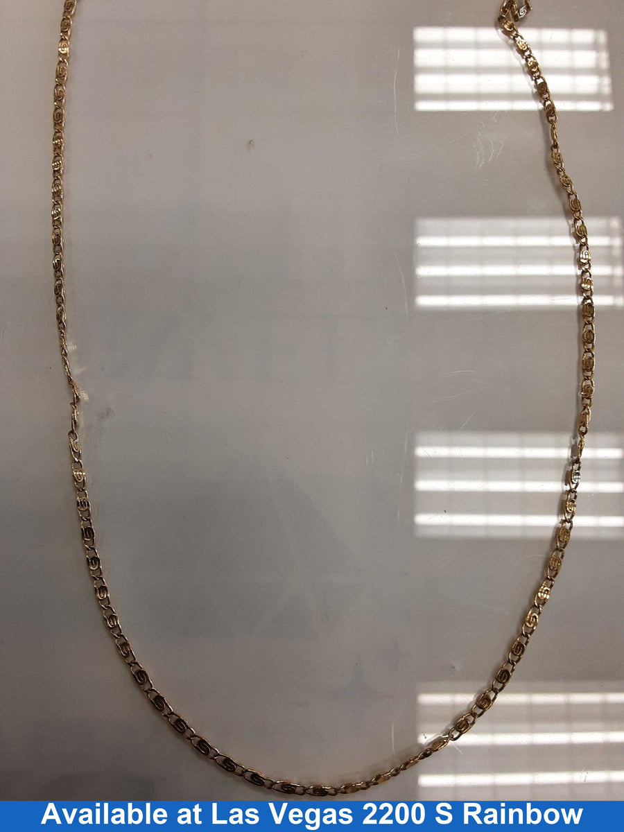 Link Chain - Yellow Gold 14k (.585) 8.9 grams 26 inch