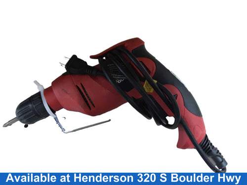 Hyper Tough 3114052 Red Corded Standard Drill