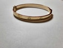 Bangle Bracelet - Yellow Gold 10k (.417) 9.9 grams 7 inch