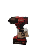 Bauer 1781c-b1 Red Cordless Impact Drill