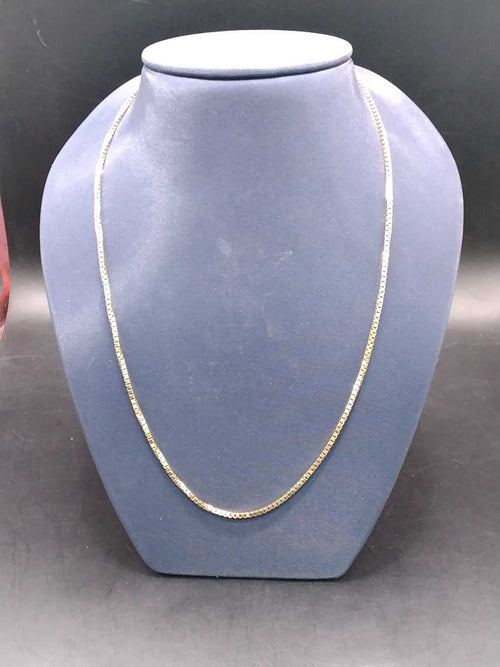 Box Chain - Yellow Gold 14k (.585) 7 grams 21 inch