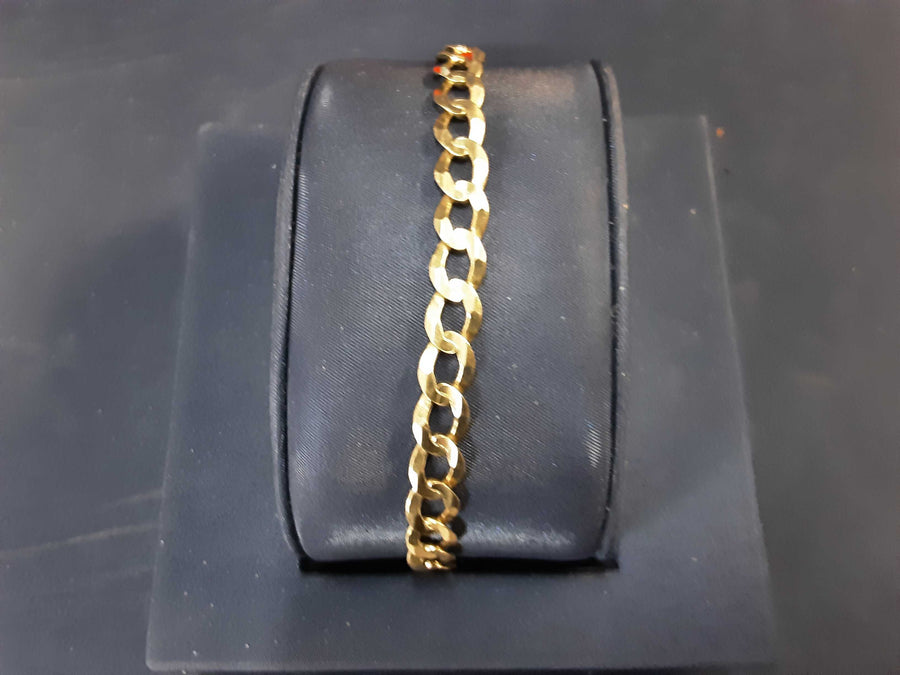 Bracelet - Yellow Gold 10k (.417) 9.6 grams 7 inch