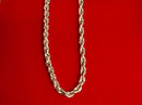 Diamond Cut Rope Chain - Yellow Gold 14k (.585) 14.1 grams 22 inch