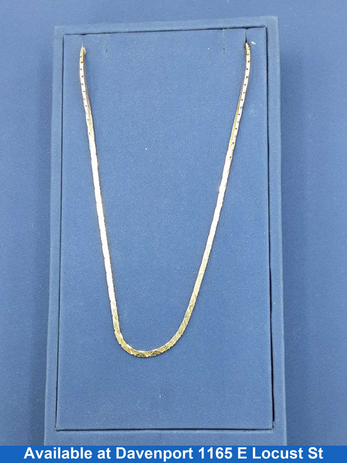 Fox Tail Chain - Yellow Gold 10k (.417) 11.4 grams 20 inch
