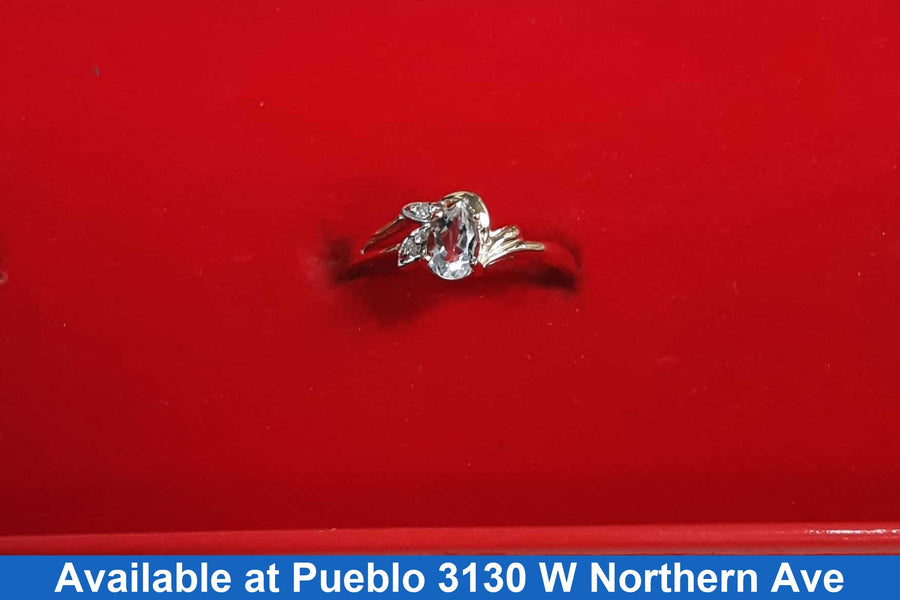 Women's Ring - Yellow Gold 10k (.417) 1.4 grams Size 6