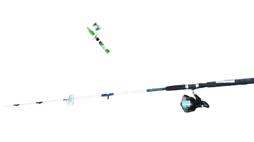 Shakespeare Sturdy Stick Blue Fishing Rod & Reel Combo