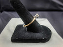 Women's Ring - Solitaire - Yellow Gold 14k (.585) 1.8 grams Size 10