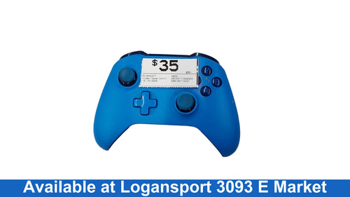 Microsoft Xbox Blue Gaming Controller