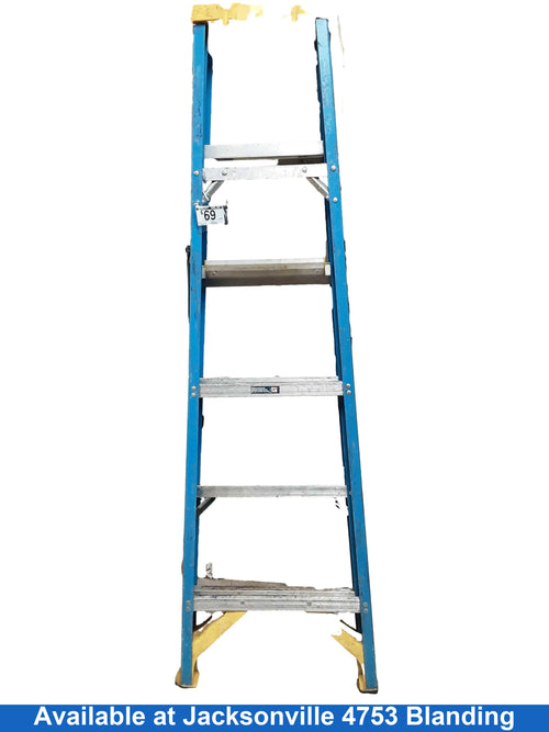 Werner Fs106cz Blue A-Frame Ladder