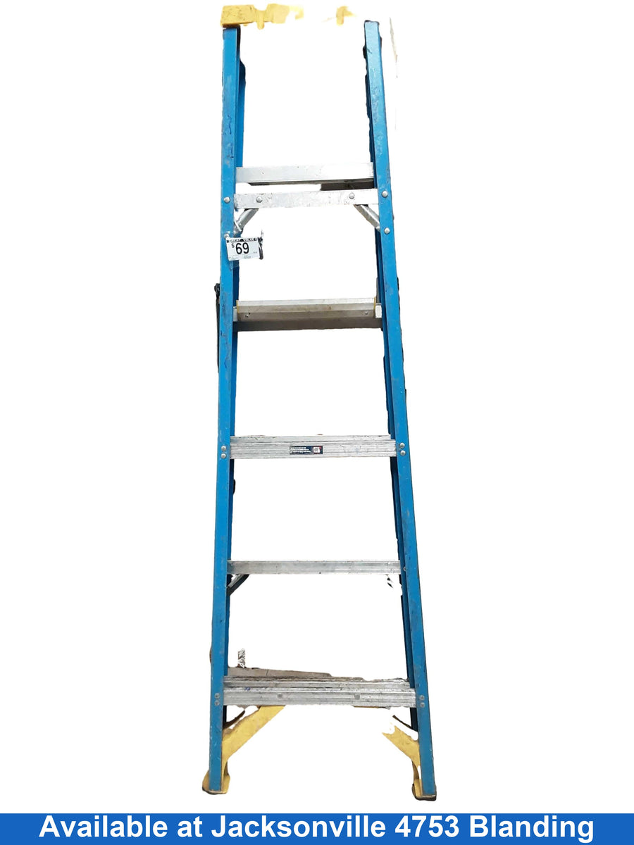 Werner Fs106cz Blue A-Frame Ladder