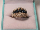 Women's Ring - Yellow Gold 14k (.585) 5.1 grams Size 8