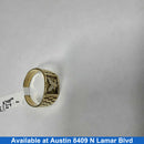 Men's Ring - Yellow Gold 14k (.585) 4.6 grams Size 11