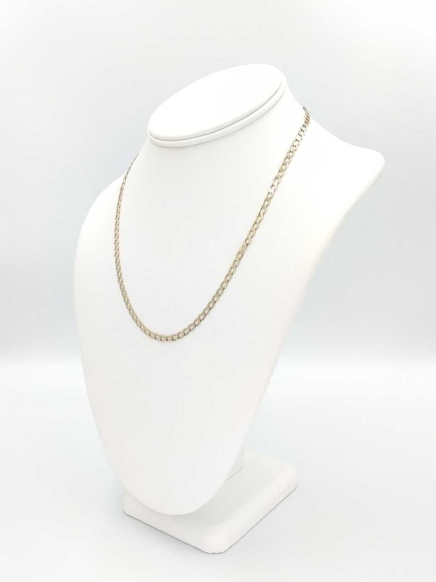 Cuban Link Chain - Yellow Gold 10k (.417) 6.5 grams 18 inch