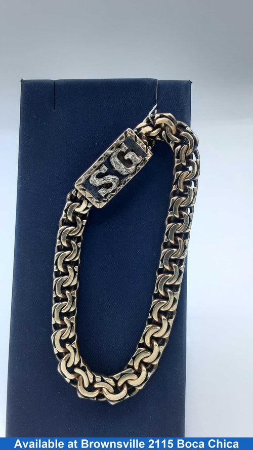 ID Bracelet - Yellow Gold 10k (.417) 22.6 grams 5 inch