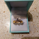Men's Ring - Yellow Gold 10k (.417) 4.6 grams Size 13.5
