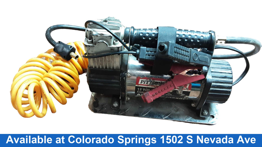 Pittsburgh 63184 Silver Electric Compressor