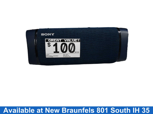 Sony Srs-xb33 Blue Portable Speaker