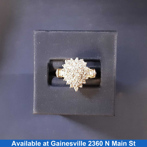 Women's Ring - Yellow Gold 10k (.417) 5.3 grams Size 7