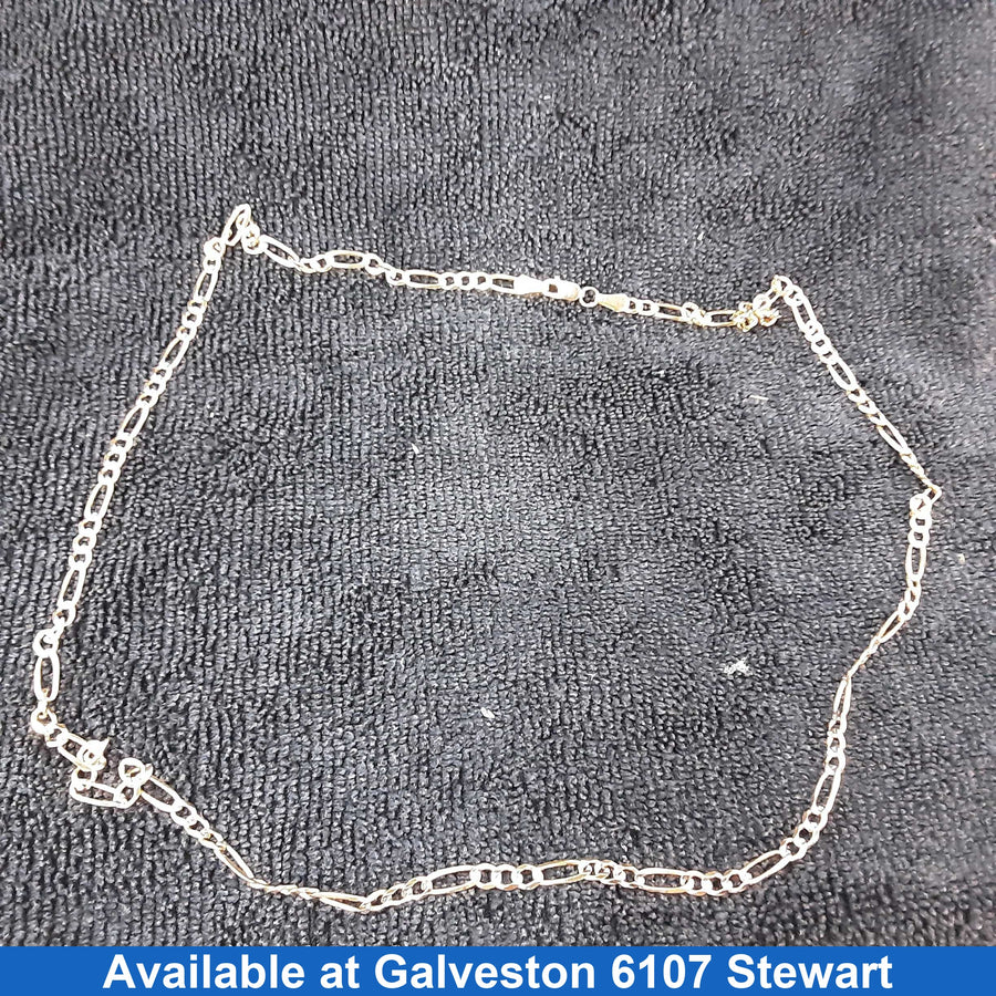 Figaro Chain - Yellow Gold 14k (.585) 11.8 grams 24 inch
