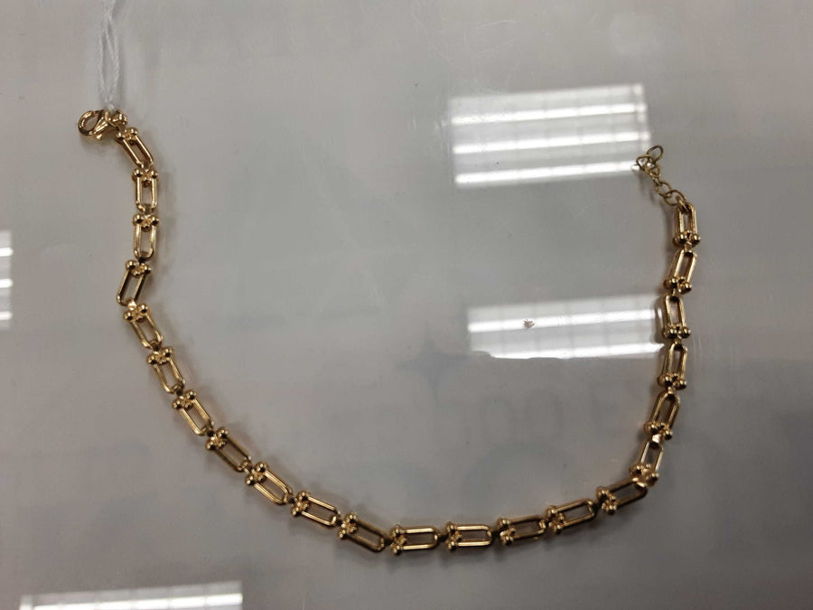 Turkish Bracelet - Yellow Gold 18k (.750) 3.8 grams 6 inch