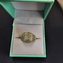 Women's Ring - Yellow Gold 10k (.417) 4.6 grams Size 7