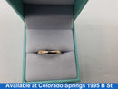 Ring - Wedding Band - Yellow Gold 10k (.417) 1.9 grams Size 7