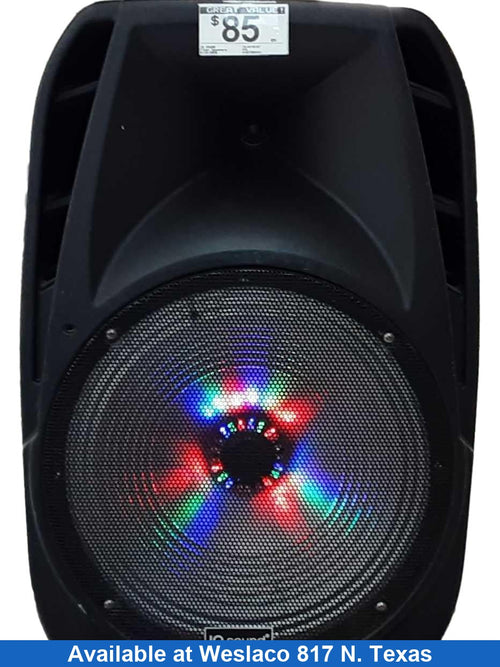 Iq Sound Iq-4415djbt Black Floor Speaker