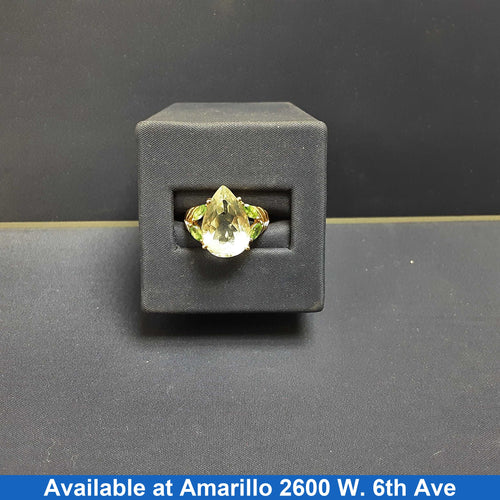 Women's Ring - Yellow Gold 10k (.417) 3.9 grams Size 7.5
