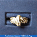 Women's Ring - Yellow Gold 10k (.417) 3 grams Size 8