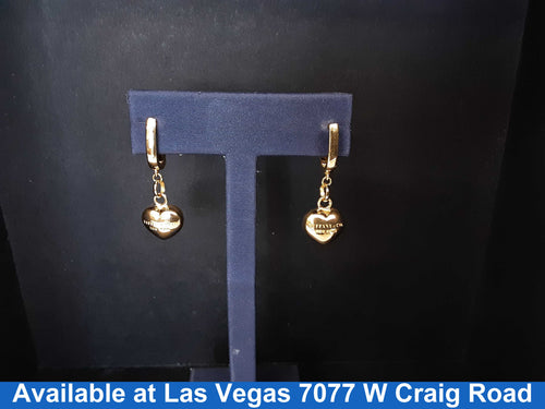 Filigree Earrings - Yellow Gold 18k (.750) 4.8 grams