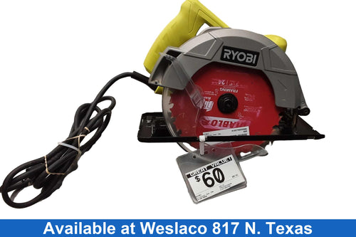 Ryobi Csb125 Green Corded Circular Saw