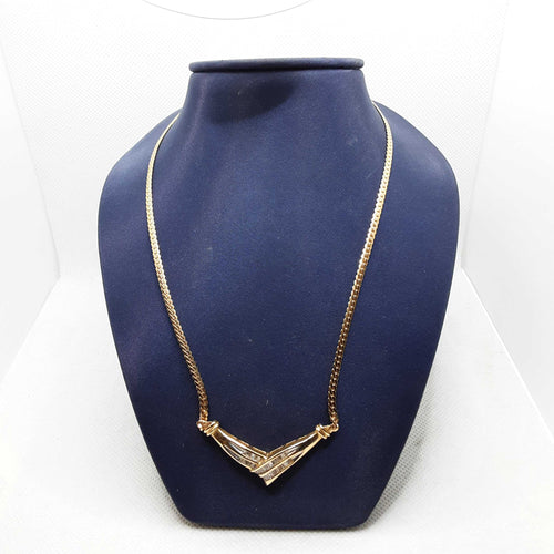Herringbone Chain - Yellow Gold 14k (.585) 8.5 grams 15 inch