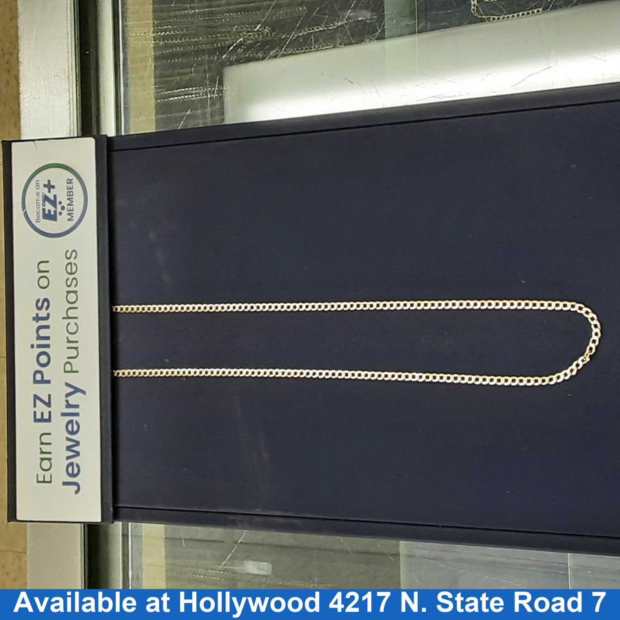 Chain - Yellow Gold 10k (.417) 4.6 grams 22 inch