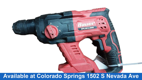 Bauer 2144c-b Red Cordless Hammer Drill