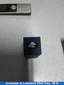 Ring - Engagement Set - White Gold 10k (.417) 4.3 grams Size 5.5