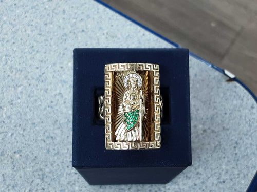 Men's Ring - Yellow Gold 10k (.417) 9.2 grams Size 8