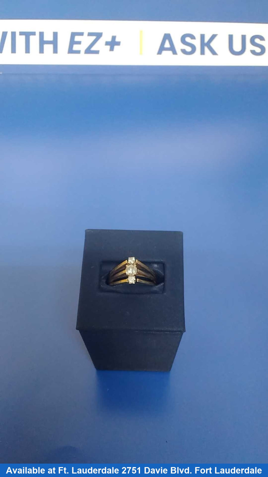 Women's Ring - Yellow Gold 14k (.585) 4.9 grams Size 8