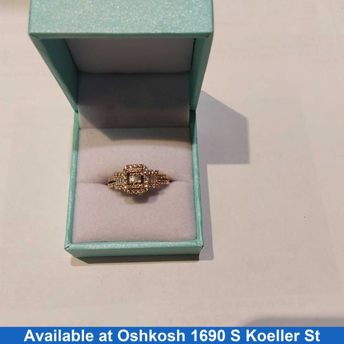Women's Ring - Rose Gold 14k (.585) 4.1 grams Size 8.5