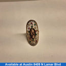 Women's Ring - Tricolor Gold 14k (.585) 5.9 grams Size 8