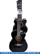 Ibanez Aeg5ejpn-bkn-2y-01 Blue Acoustic / Electric Classic Guitar