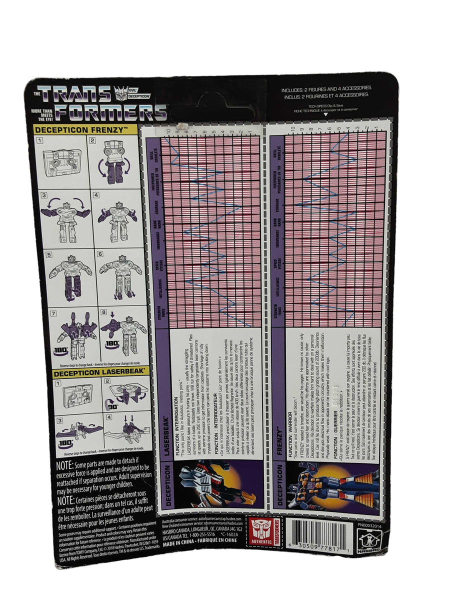 Transformers Decption Frenzy Black Other Collectible