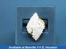 Women's Ring - Yellow Gold 10k (.417) 7.4 grams Size 7
