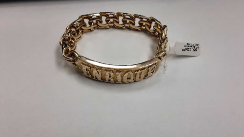 ID Bracelet - Yellow Gold 10k (.417) 71.6 grams 8 inch
