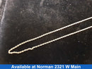 Rope Chain - Yellow Gold 14k (.585) 4.2 grams 24 inch