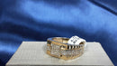 Men's Ring - Yellow Gold 14k (.585) 4.9 grams Size 10