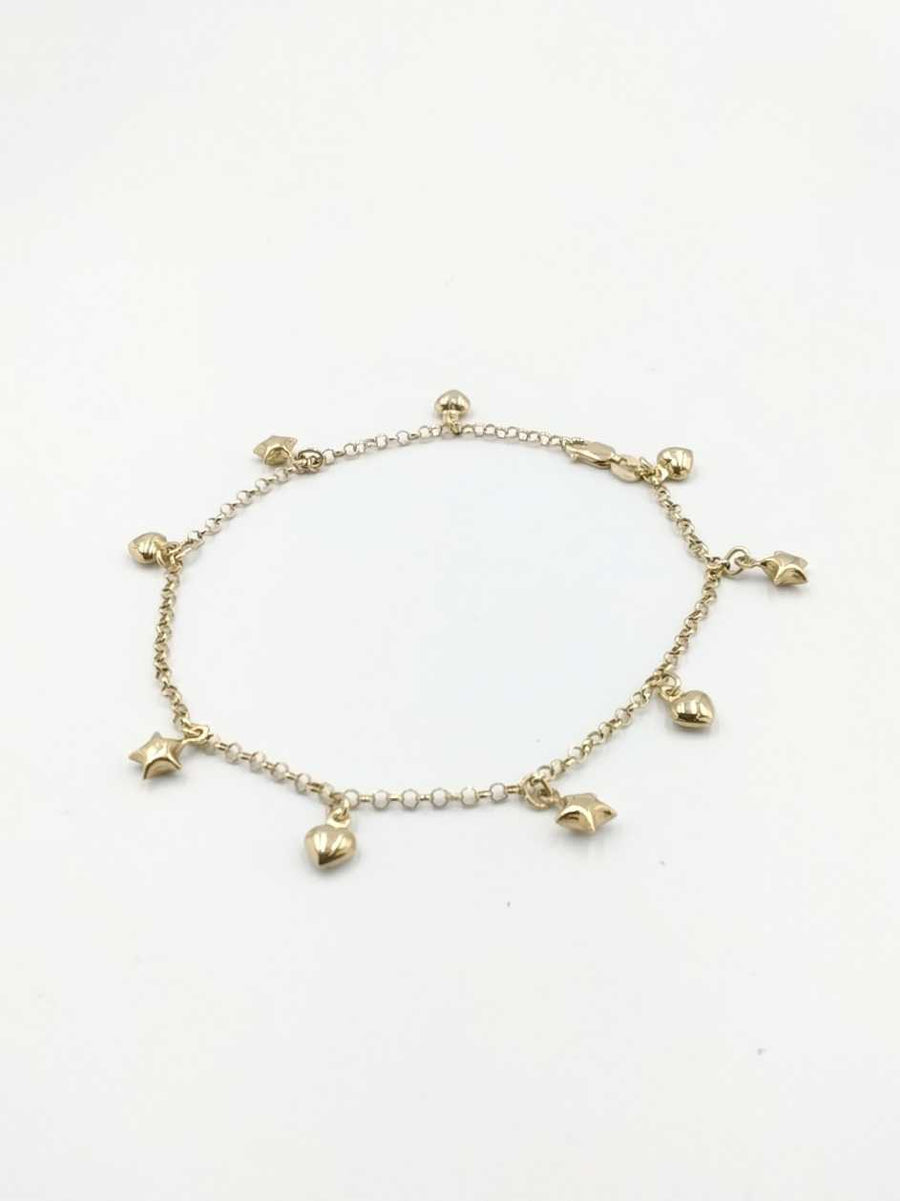 Bracelet - Yellow Gold 14k (.585) 6.1 grams 9 inch
