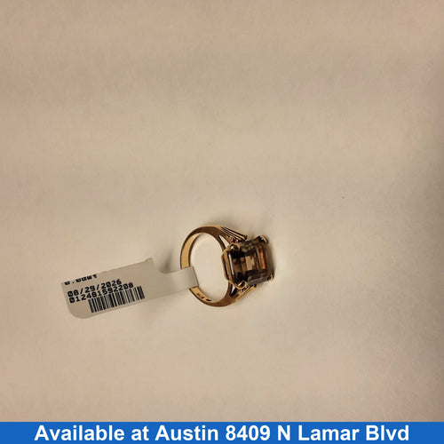 Women's Ring - Yellow Gold 10k (.417) 3.8 grams Size 6