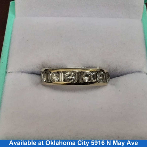 Women's Ring - Anniversary - White Gold 14k (.585) 4.1 grams Size 6