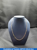 Figaro Chain - Yellow Gold 10k (.417) 11.2 grams 22 inch