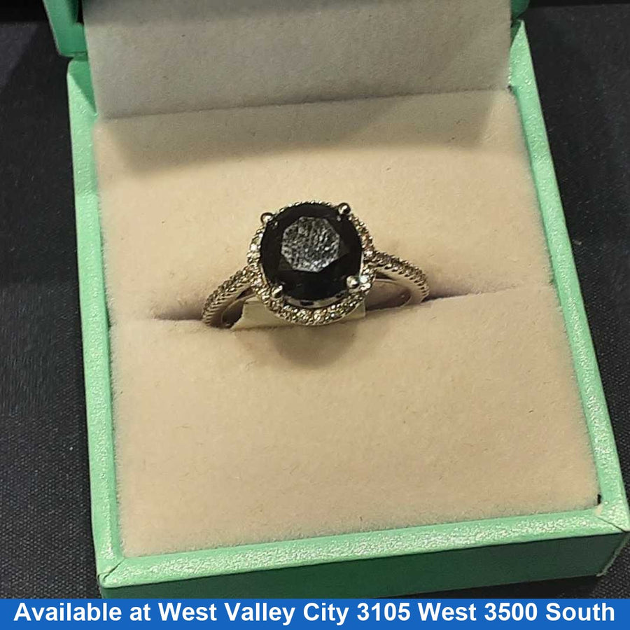 Women's Ring - White Gold 14k (.585) 3 grams Size 20